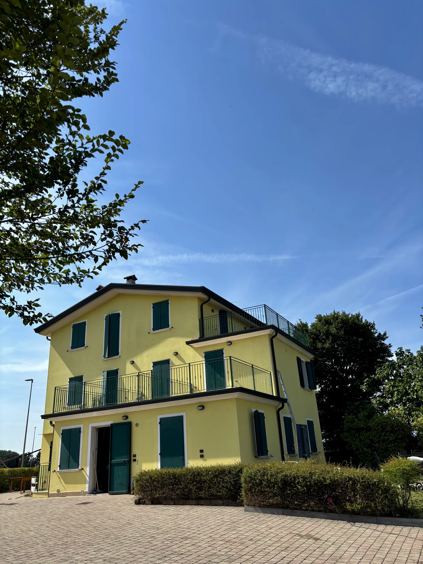 Esterno dell'Albergo 4 Pini